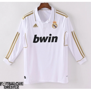 Real Madrid 2011-2012 Retro Domácí Dres Dlouhý Rukáv Real Madrid 2011-2012 Retro Domácí Dres Dlouhý Rukáv
